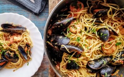 Shrimp and Mussels Pasta – Step by Step Recipe Video