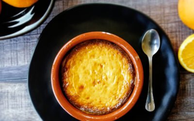 Baked Cheesecake with Honey and Orange to Delight the Senses