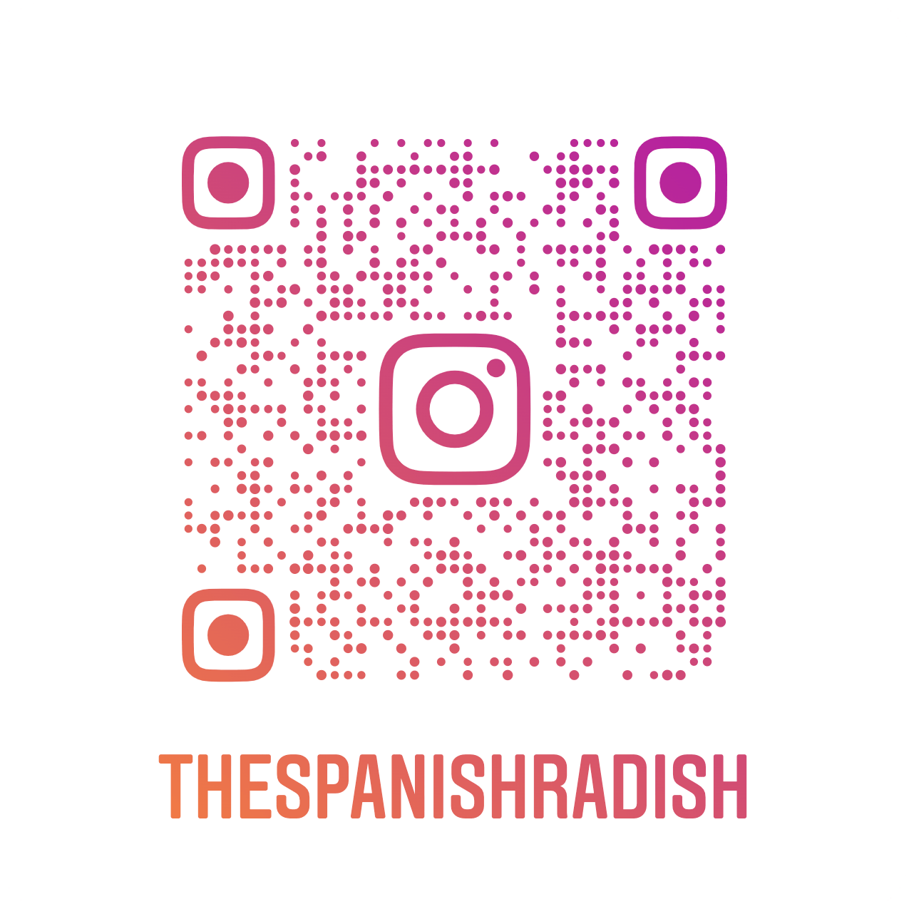 thespanishradishnametag The Spanish Radish Spanish radish nametag for instagram