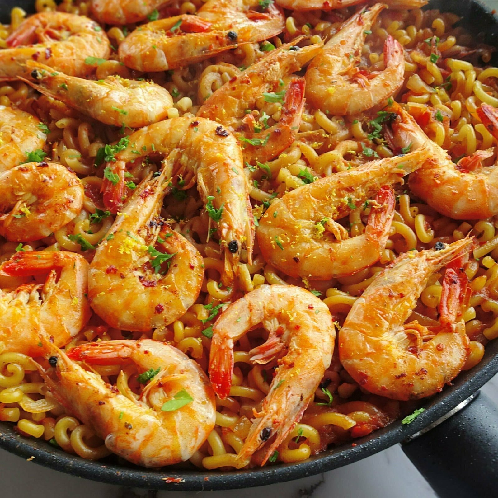 SEAFOOD FIDEUÁ Rock Paella