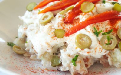 Ensalada Rusa / Russian Salad (with Vegan Option)