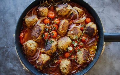 Spanish-Style Vegetarian Meatballs with a Smoky Sauce
