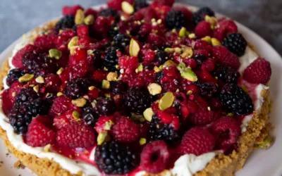 Mixed Berry Cheesecake (No-Bake – 10 min prep time)