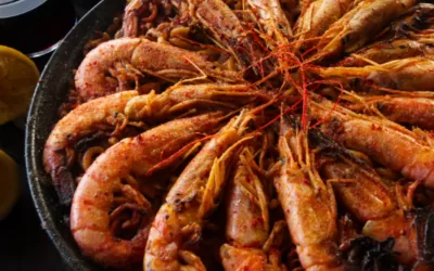 Fideua with Seafood (Fideua de Marisco)