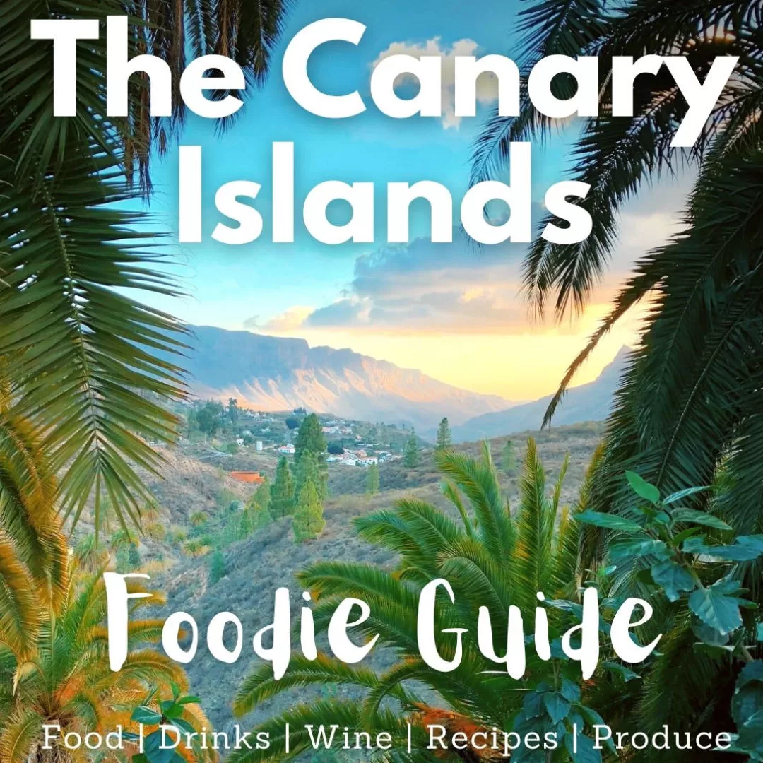 The Canary Islands Foodie guide infographic