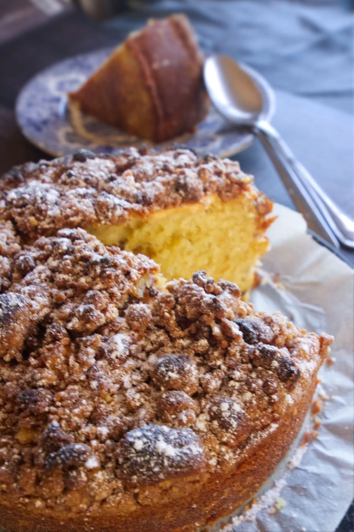 Apple Cake with Olive Oil – Bizcocho de Manzana