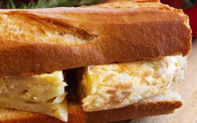 Bocadillo de tortilla (Spain’s beloved tortilla sandwich)
