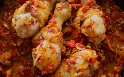 Spanish Chicken Chilindron (Pollo al Chilindrón)