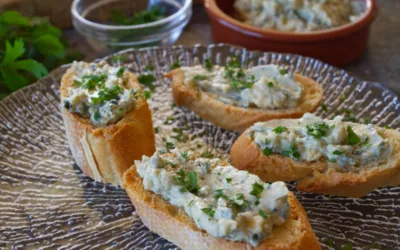 Blue Cheese and Sherry Spread (Tasty Tapas or Party Food Recipe)