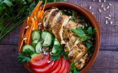 Grilled Mediterranean Chicken Breasts