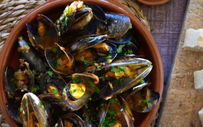 Spanish Mussels in a Tomato Sofrito Sauce