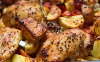 One-Pan Chicken and Potatoes