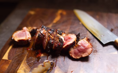 Gourmet Spanish Pork Made Simple | Marinated Presa Ibérica with walnuts