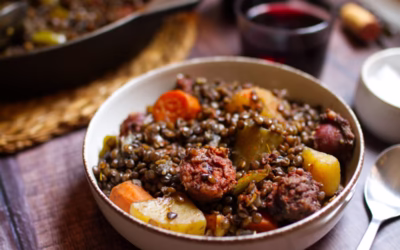 Spanish Chorizo Stew with Lentils – Lentejas con Chorizo