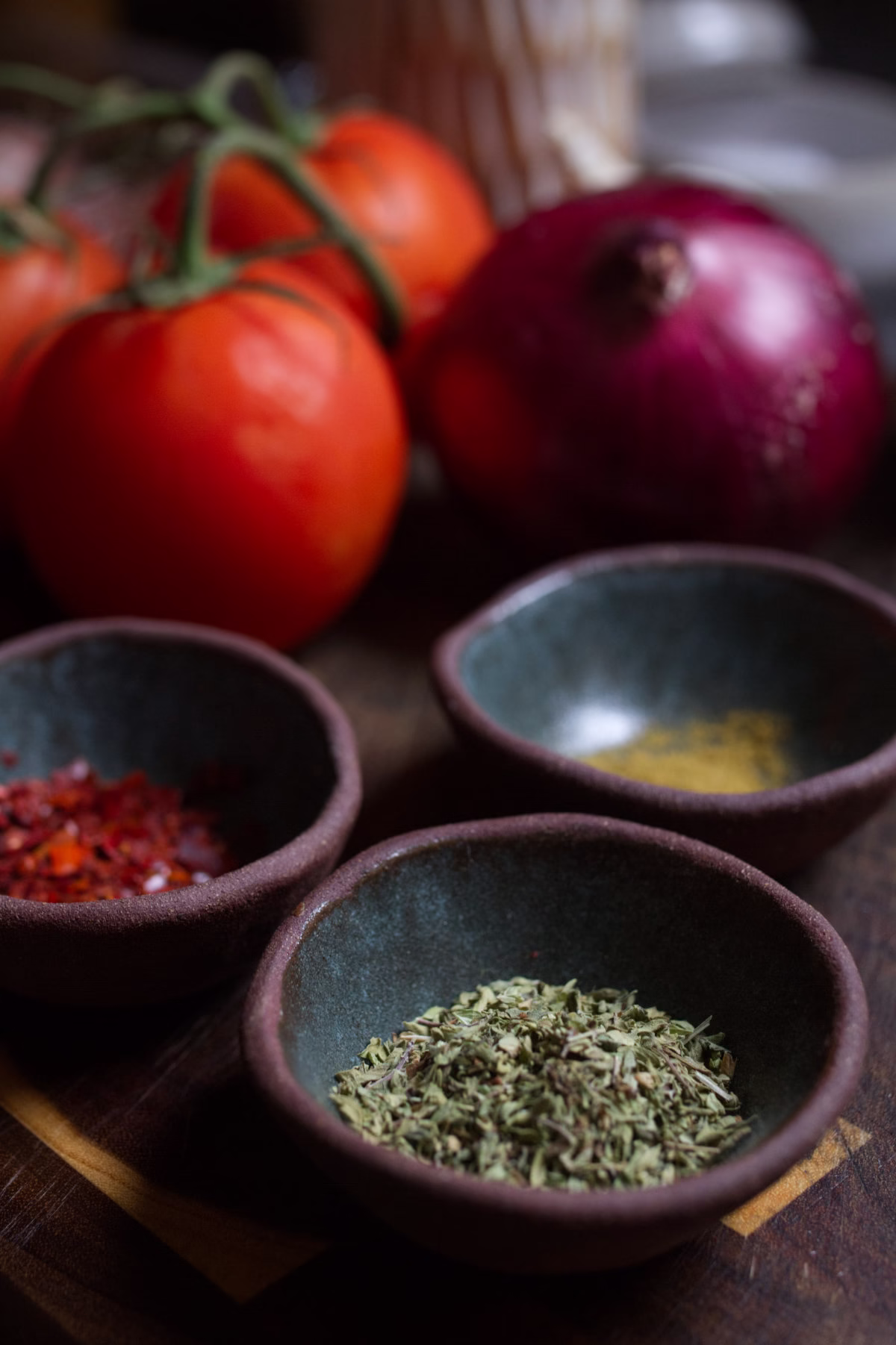 Some herbs and spices used to make lazy boy chicken thighs