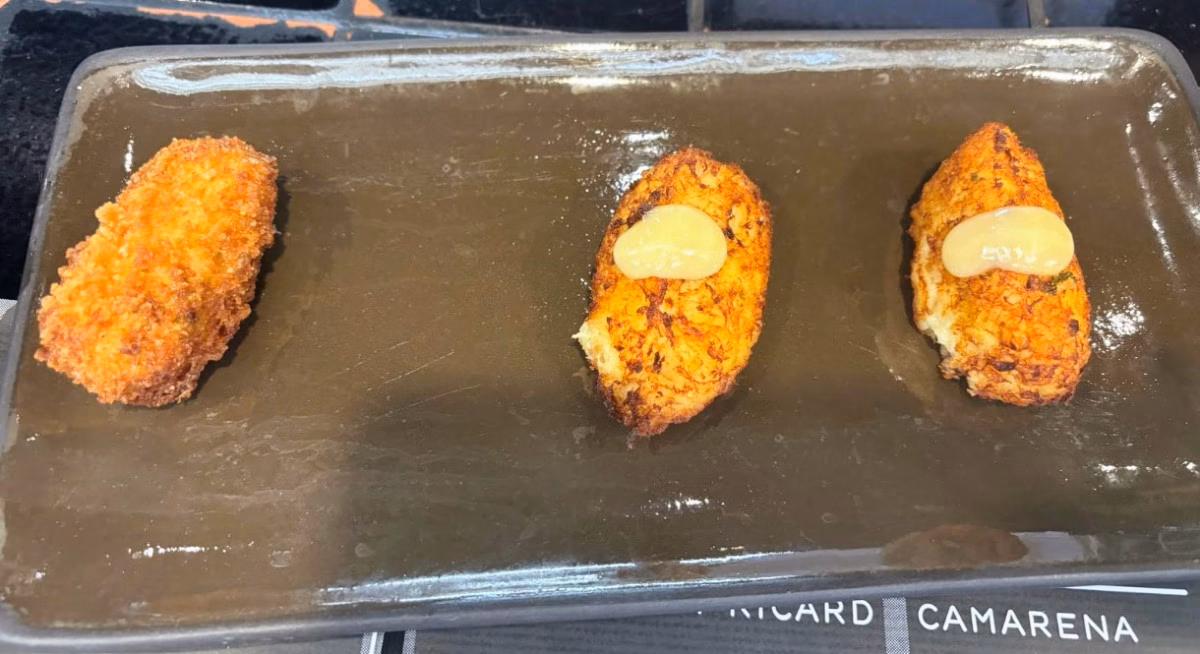 A serving of Central bar's famous chicken croquettas