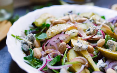 Pear and Blue Cheese Salad