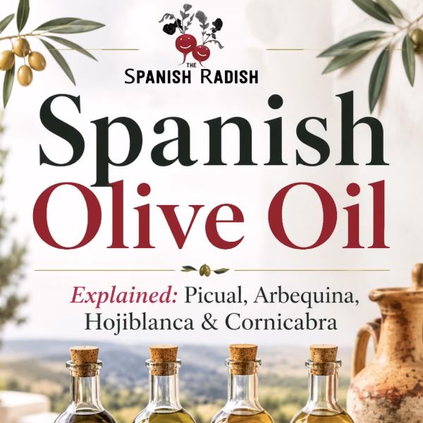 Cover art for Spanish Olive Oil guide.