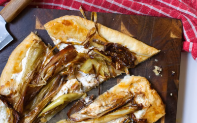 Caramelized Leek and Goat Cheese Tart
